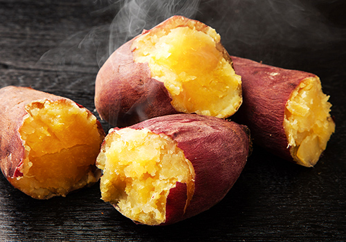 無添加スイーツの素材であるさつまいも